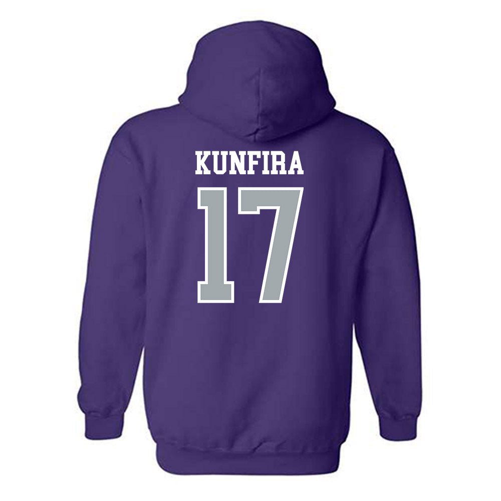 UW-Whitewater - NCAA Men's Soccer : Franklin Kunfira - Hooded Sweatshirt-1