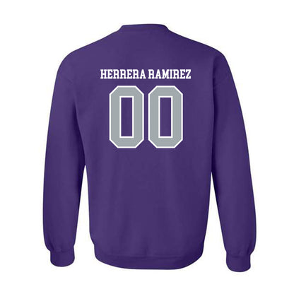 UW-Whitewater - NCAA Football : Adan Herrera Ramirez - Crewneck Sweatshirt-1