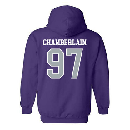 UW-Whitewater - NCAA Football : Jace Chamberlain - Hooded Sweatshirt-1
