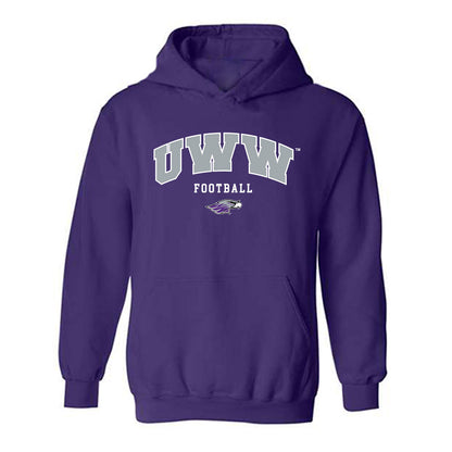 UW-Whitewater - NCAA Football : Adan Herrera Ramirez - Hooded Sweatshirt-0
