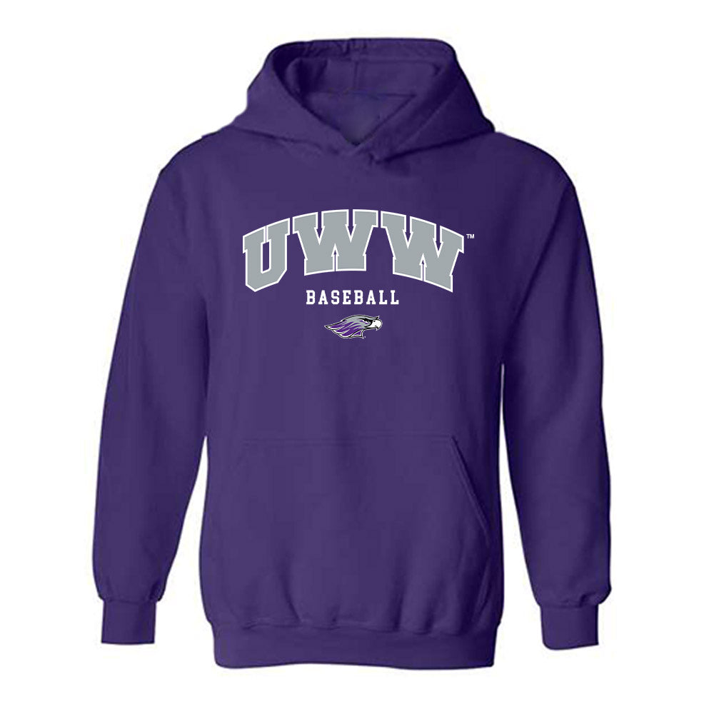 UW-Whitewater - NCAA Baseball : Jackson Spring - Hooded Sweatshirt-0