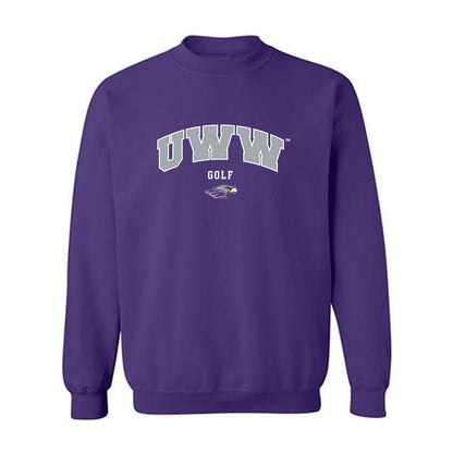 UW-Whitewater - NCAA Women's Golf : Delainey Halverson - Crewneck Sweatshirt-0