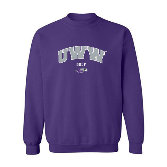 UW-Whitewater - NCAA Women's Golf : Delainey Halverson - Crewneck Sweatshirt-0