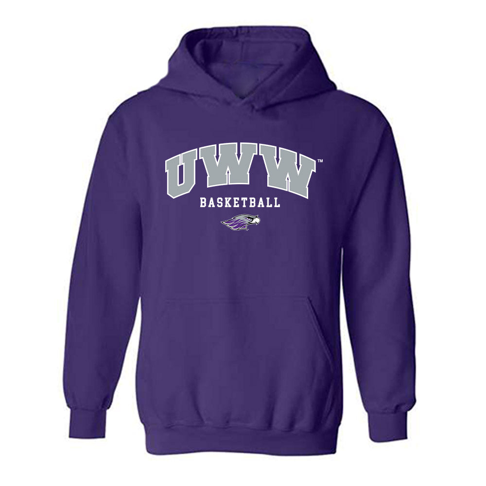 UW-Whitewater - NCAA Men's Basketball : Darius Chestnut - Hooded Sweatshirt-0