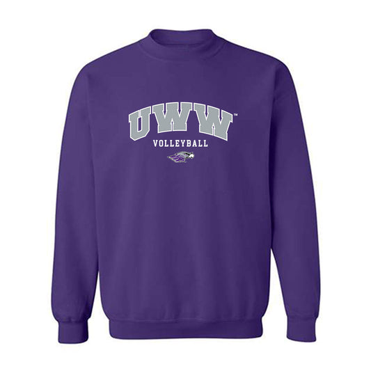 UW-Whitewater - NCAA Women's Volleyball : Delaney Ward - Crewneck Sweatshirt-0