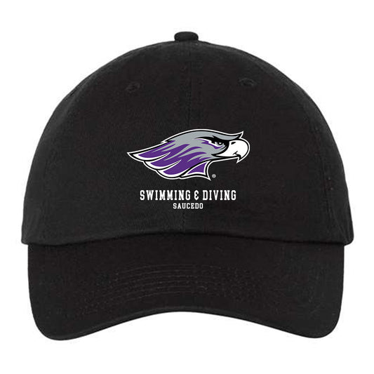 UW-Whitewater - NCAA Men's Swimming & Diving : Tristan Saucedo - Dad Hat-0
