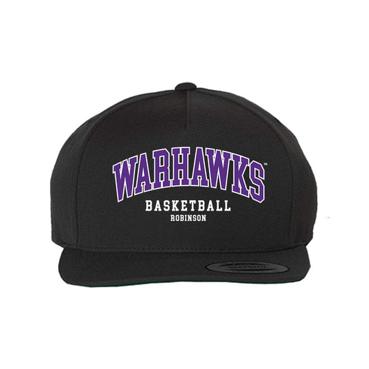 UW-Whitewater - NCAA Men's Basketball : Isaiah Robinson - Snapback Hat-0