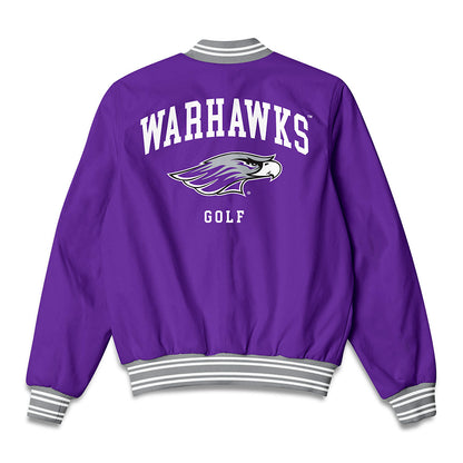 UW-Whitewater - NCAA Women's Golf : Delainey Halverson - Bomber Jacket-1