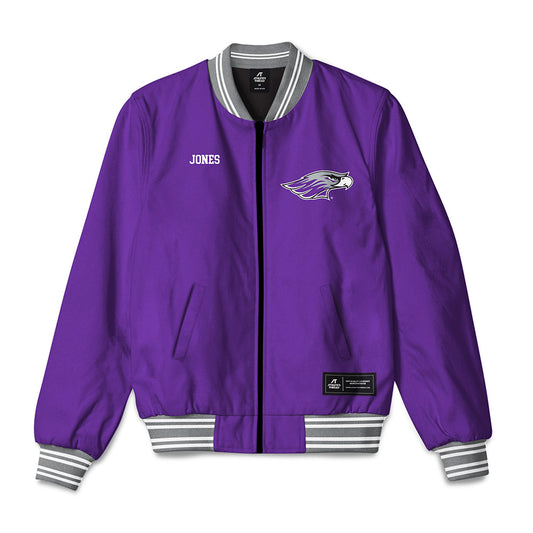 UW-Whitewater - NCAA Men's Track & Field : Kevin Jones - Bomber Jacket-0
