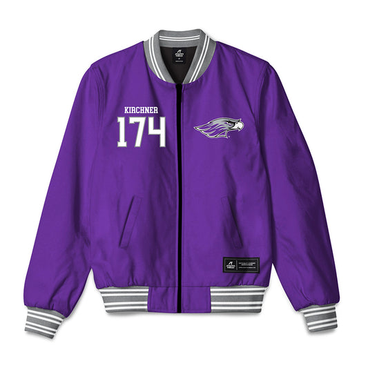 UW-Whitewater - NCAA Wrestling : Caden Kirchner - Bomber Jacket-0