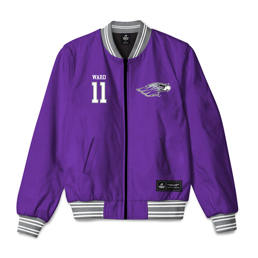 UW-Whitewater - NCAA Women's Volleyball : Delaney Ward - Bomber Jacket-0