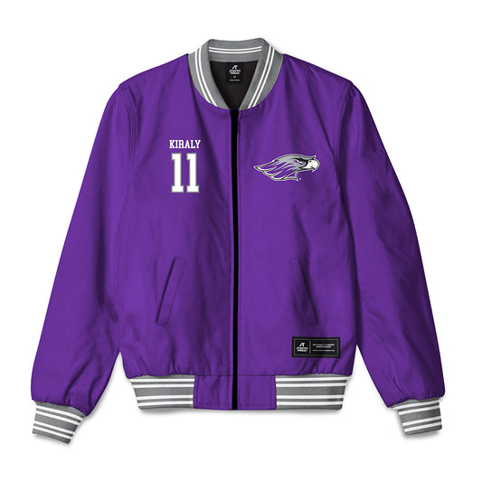 UW-Whitewater - NCAA Men's Soccer : James Kiraly - Bomber Jacket-0