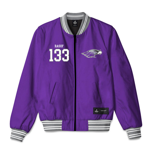 UW-Whitewater - NCAA Wrestling : Jordan Rasof - Bomber Jacket-0