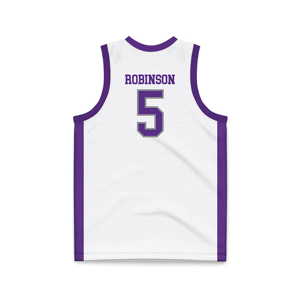 UW-Whitewater - NCAA Men's Basketball : Isaiah Robinson - Basketball Jersey-1