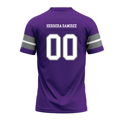 UW-Whitewater - NCAA Football : Adan Herrera Ramirez - Premium Football Jersey-1