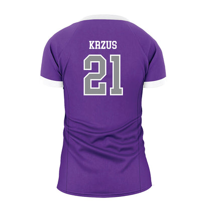 UW-Whitewater - NCAA Women's Volleyball : Aubrie Krzus - Volleyball Jersey-1