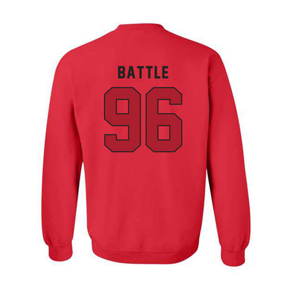 Utah - NCAA Football : Dilan Battle - Veterans Day v1 Crewneck Sweatshirt-2