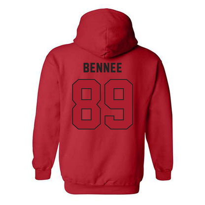 Utah - NCAA Football : Noah Bennee - Veterans Day v1 Hooded Sweatshirt-2