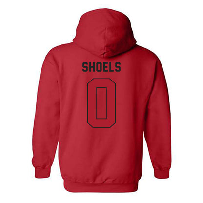 Utah - NCAA Football : Kyri Shoels - Veterans Day v1 Hooded Sweatshirt-3