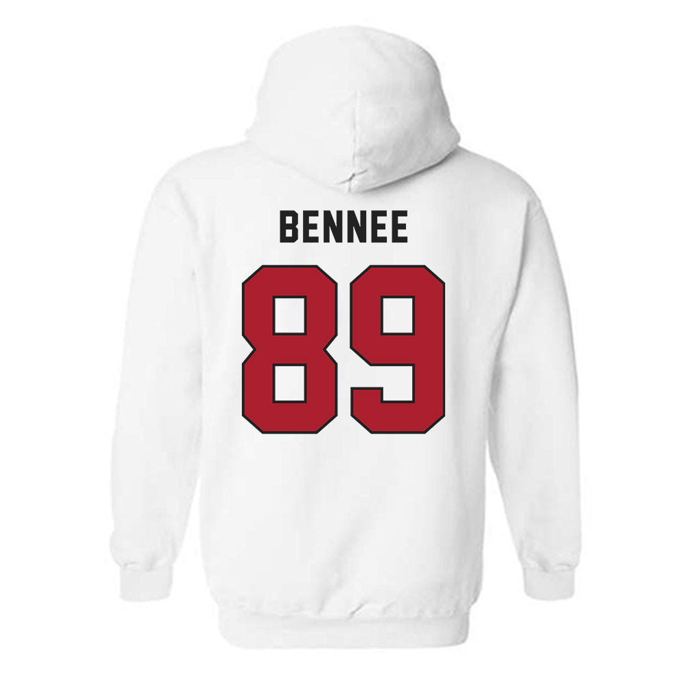 Utah - NCAA Football : Noah Bennee - Veterans Day v1 Hooded Sweatshirt-3
