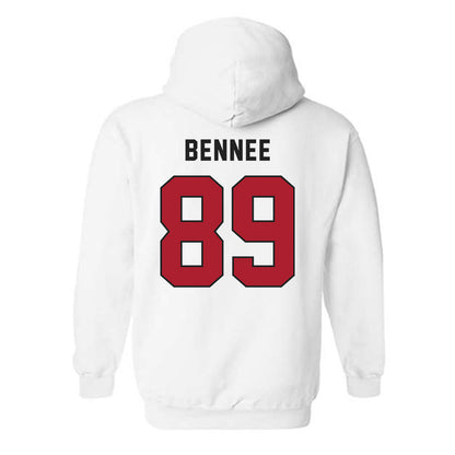 Utah - NCAA Football : Noah Bennee - Veterans Day v1 Hooded Sweatshirt-3
