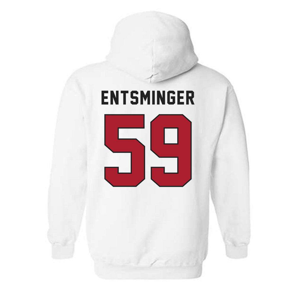 Utah - NCAA Football : Devin Entsminger - Veterans Day v1 Hooded Sweatshirt-3