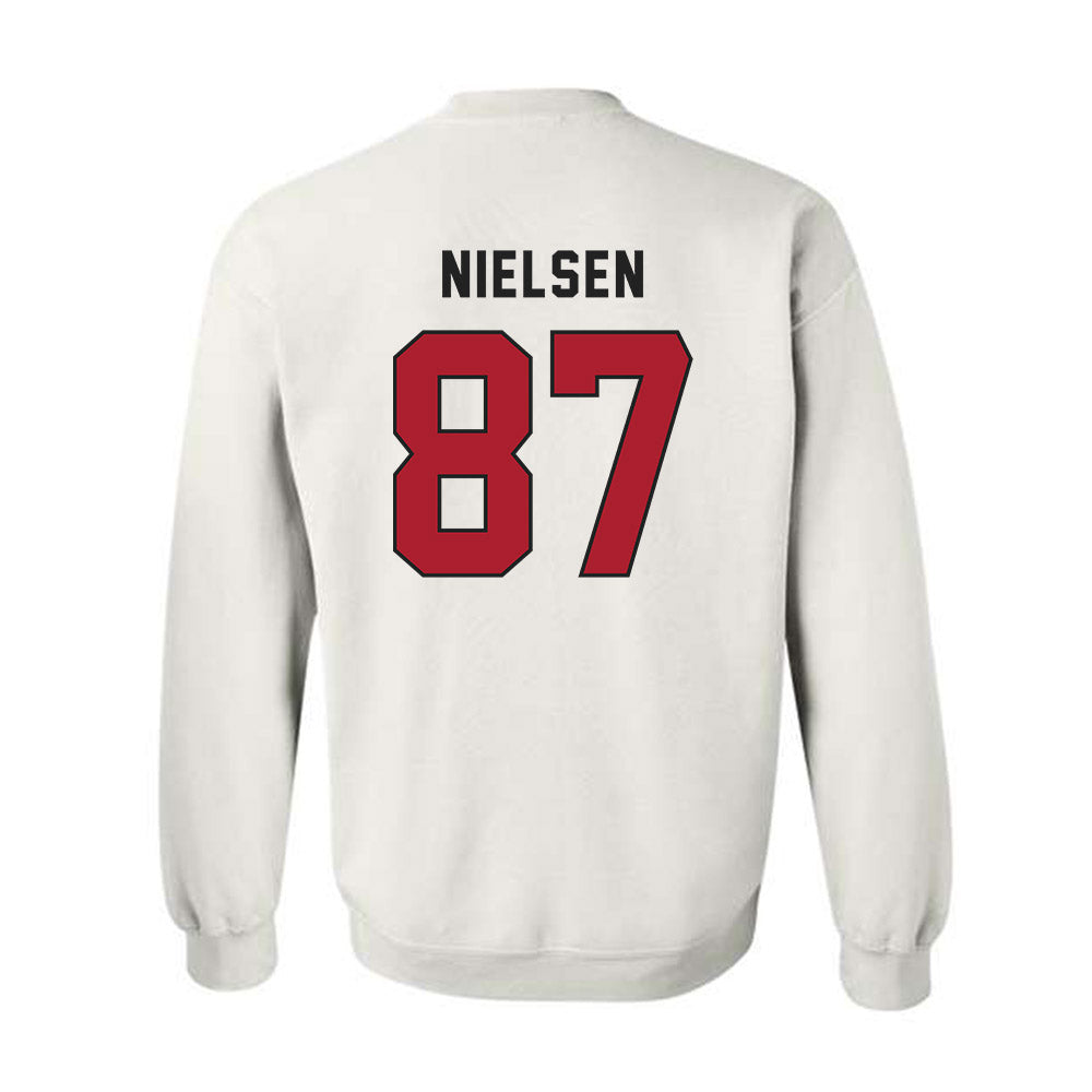 Utah - NCAA Football : Mitch Nielsen - Veterans Day v1 Crewneck Sweatshirt-3
