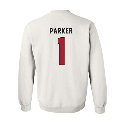Utah - NCAA Football : Wayshawn Parker - Veterans Day v1 Crewneck Sweatshirt-3