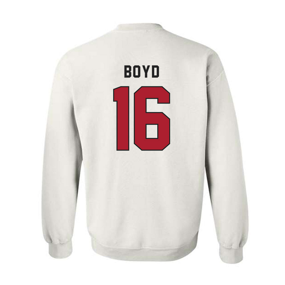 Utah - NCAA Football : Morley Boyd - Veterans Day v1 Crewneck Sweatshirt-2
