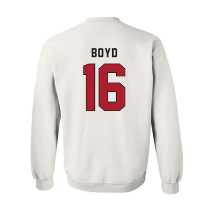 Utah - NCAA Football : Morley Boyd - Veterans Day v1 Crewneck Sweatshirt-2