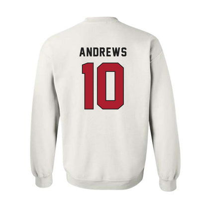 Utah - NCAA Football : Hunter Andrews - Veterans Day v1 Crewneck Sweatshirt-2