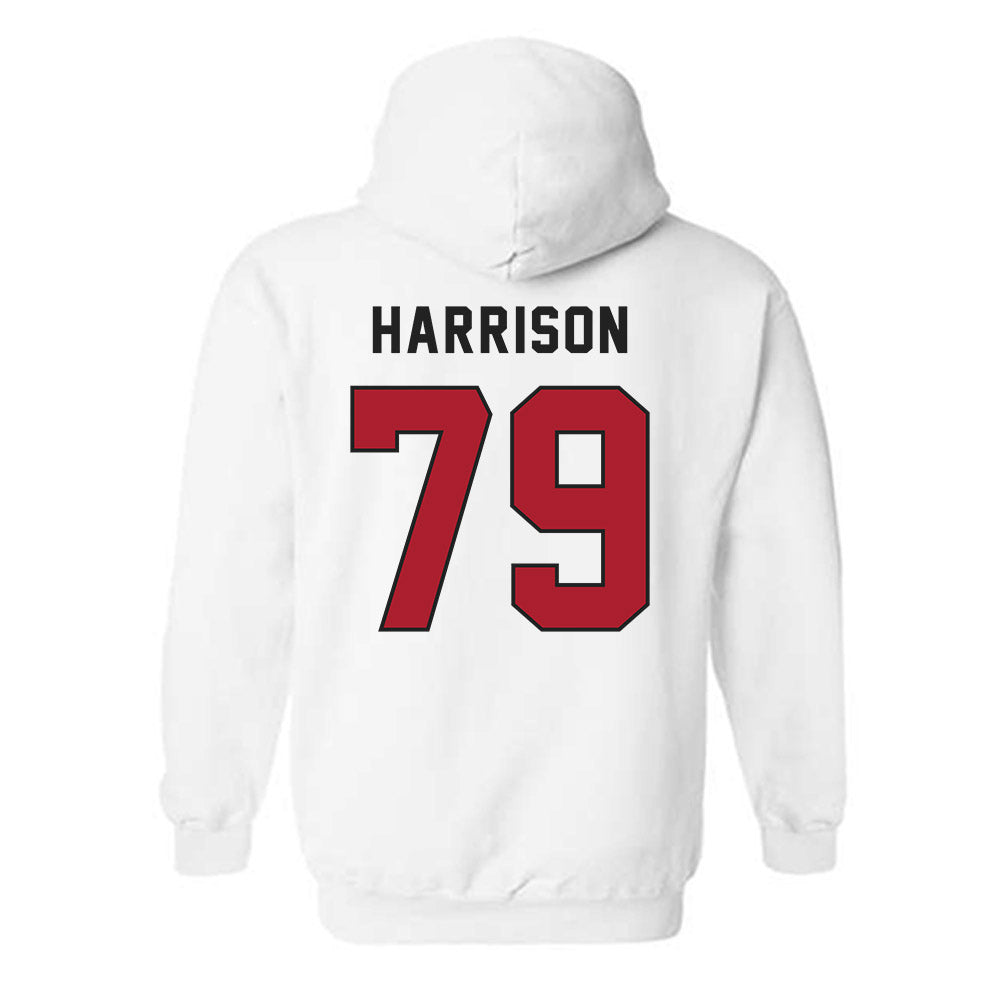 Utah - NCAA Football : Alex Harrison - Veterans Day v1 Hooded Sweatshirt-3