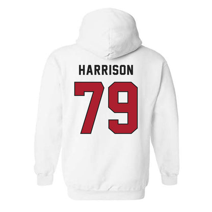 Utah - NCAA Football : Alex Harrison - Veterans Day v1 Hooded Sweatshirt-3