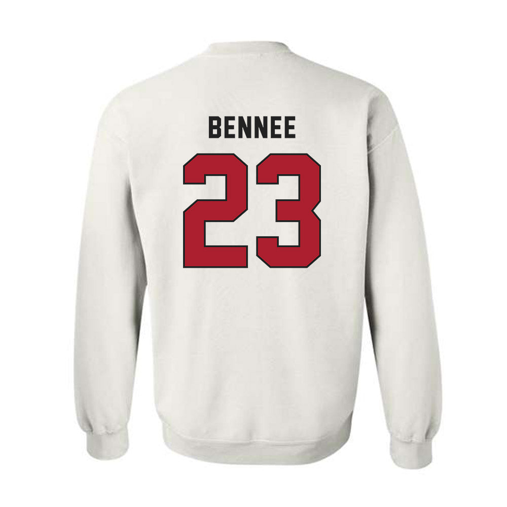 Utah - NCAA Football : Jackson Bennee - Veterans Day v1 Crewneck Sweatshirt-3