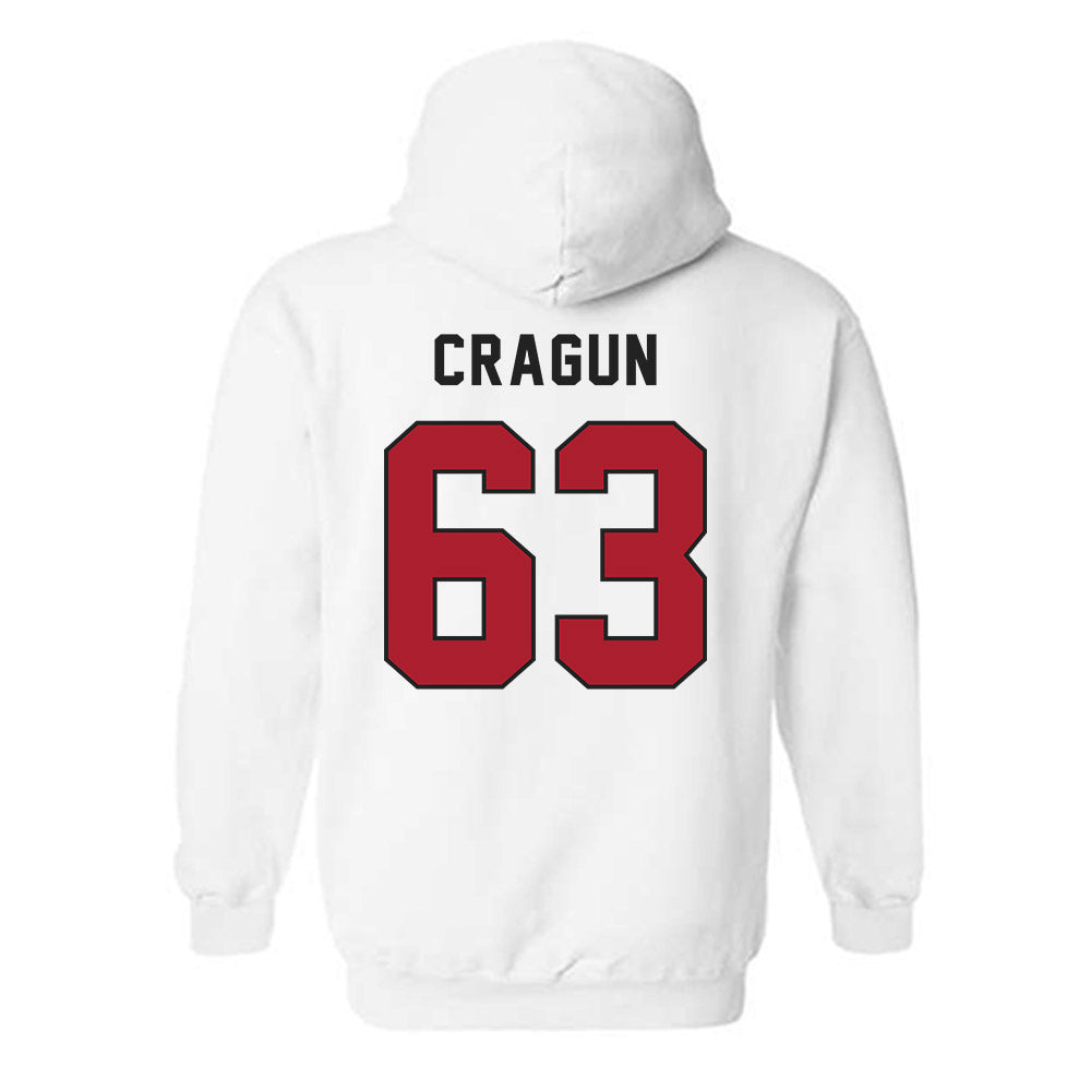 Utah - NCAA Football : Tanner Cragun - Veterans Day v1 Hooded Sweatshirt-2