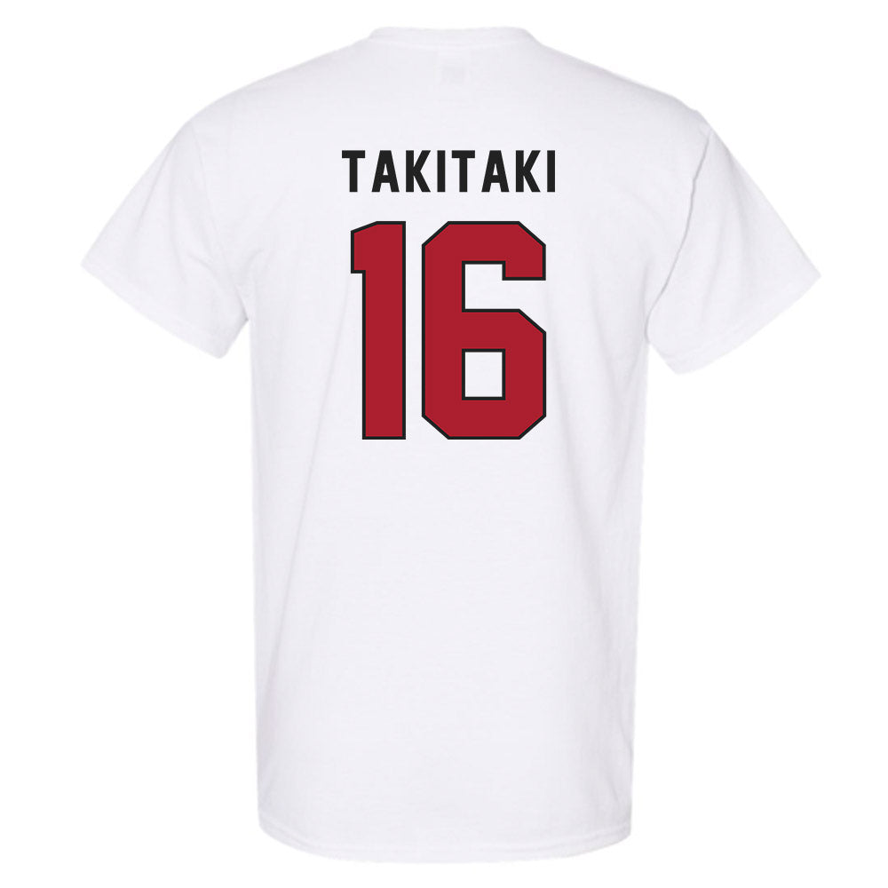 Utah - NCAA Football : Penisimani Takitaki - Veterans Day v1 T-Shirt-3