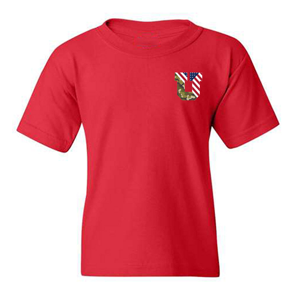 Utah - NCAA Football : Morley Boyd - Veterans Day v1 Youth T-Shirt-0