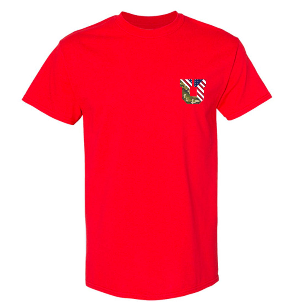 Utah - NCAA Football : Hunter Andrews - Veterans Day v1 T-Shirt-1