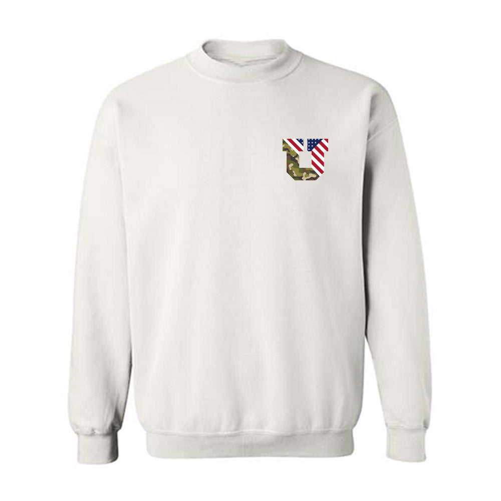 Utah - NCAA Football : Hunter Andrews - Veterans Day v1 Crewneck Sweatshirt-1