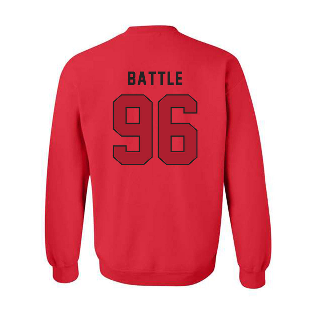 Utah - NCAA Football : Dilan Battle - Veterans Day v2 Crewneck Sweatshirt-2