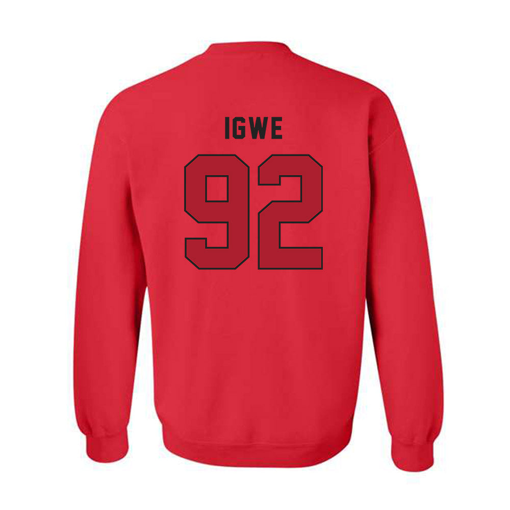 Utah - NCAA Football : Nicholas Igwe - Veterans Day v2 Crewneck Sweatshirt-3