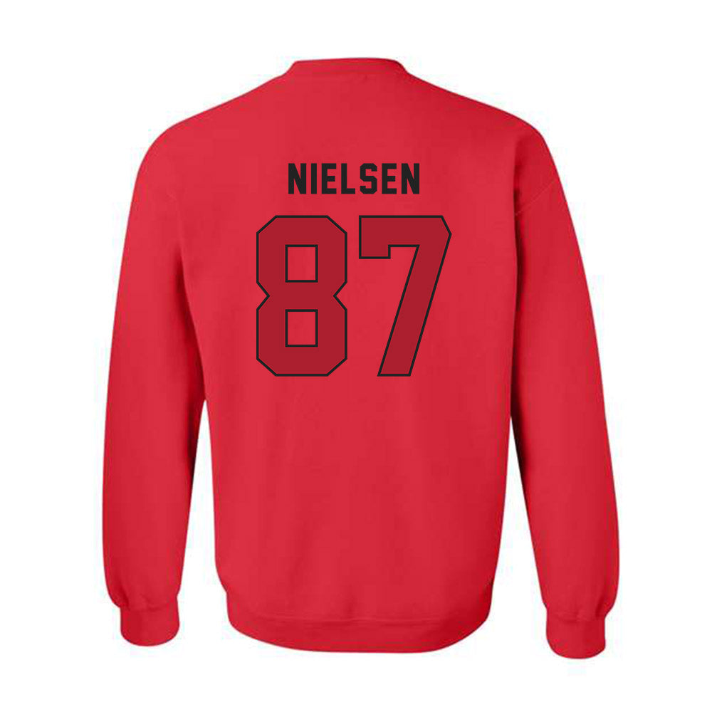 Utah - NCAA Football : Mitch Nielsen - Veterans Day v2 Crewneck Sweatshirt-2