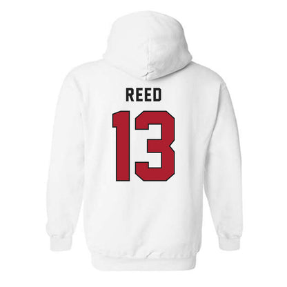 Utah - NCAA Football : Elijah Reed - Veterans Day v2 Hooded Sweatshirt-3