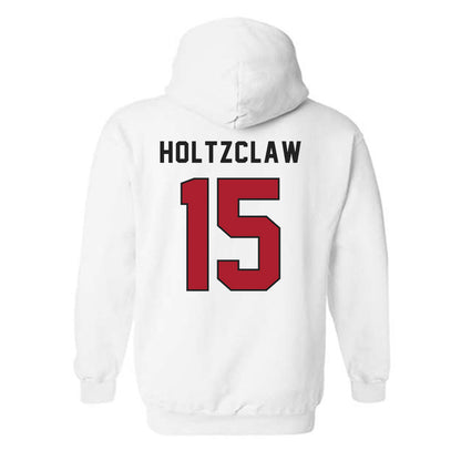 Utah - NCAA Football : Lance Holtzclaw - Veterans Day v2 Hooded Sweatshirt-2