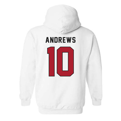 Utah - NCAA Football : Hunter Andrews - Veterans Day v2 Hooded Sweatshirt-3