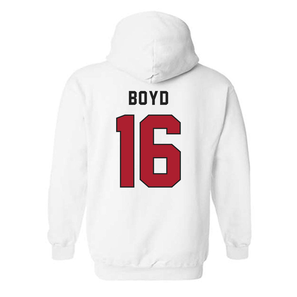 Utah - NCAA Football : Morley Boyd - Veterans Day v2 Hooded Sweatshirt-3