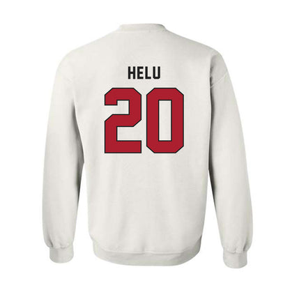 Utah - NCAA Football : Mateaki Helu - Veterans Day v2 Crewneck Sweatshirt-3