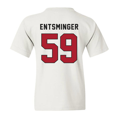 Utah - NCAA Football : Devin Entsminger - Veterans Day v2 Youth T-Shirt-3
