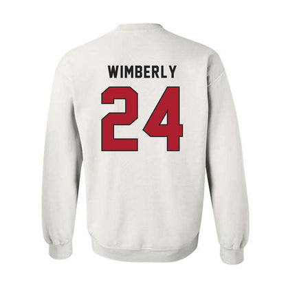 Utah - NCAA Football : Marcus Wimberly - Veterans Day v2 Crewneck Sweatshirt-3
