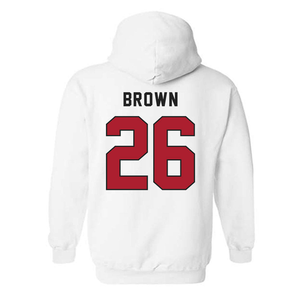 Utah - NCAA Football : Nicholas "Nick" Brown - Veterans Day v2 Hooded Sweatshirt-3